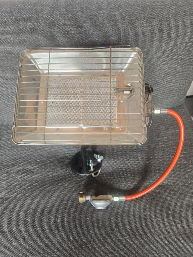 Straalkacheltje voor op gasfles, Ophalen of Verzenden, Gebruikt