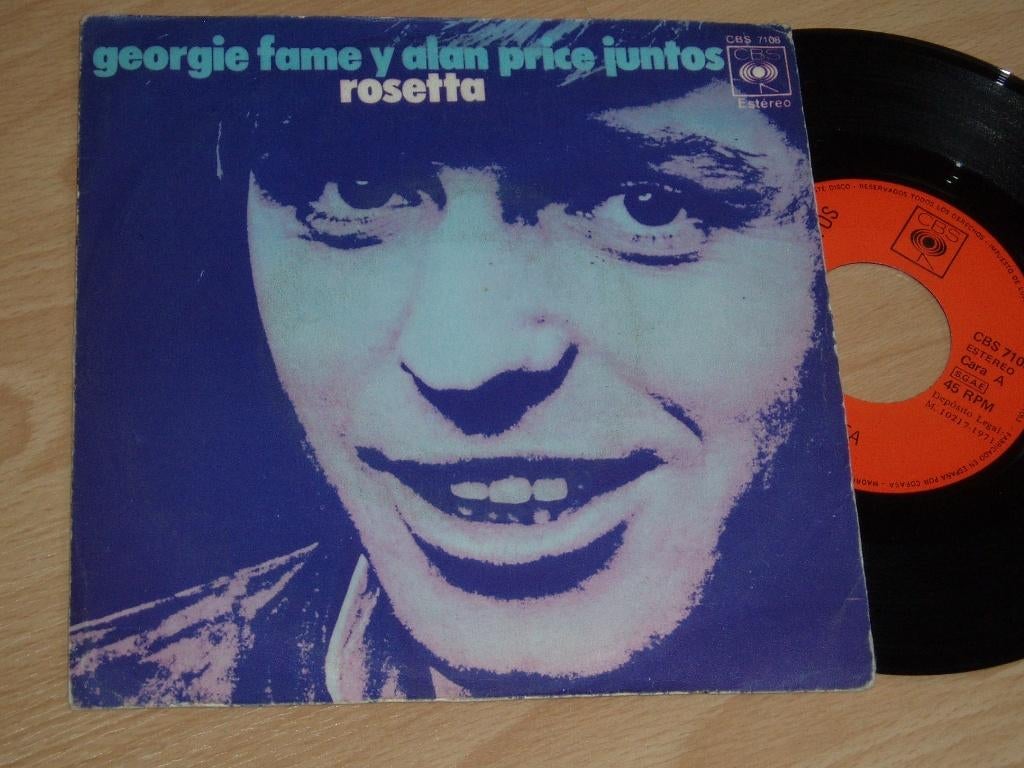 single Georgie Fame & Alan Price * Rosetta , made in Spain, Verzenden, Gebruikt, Pop
