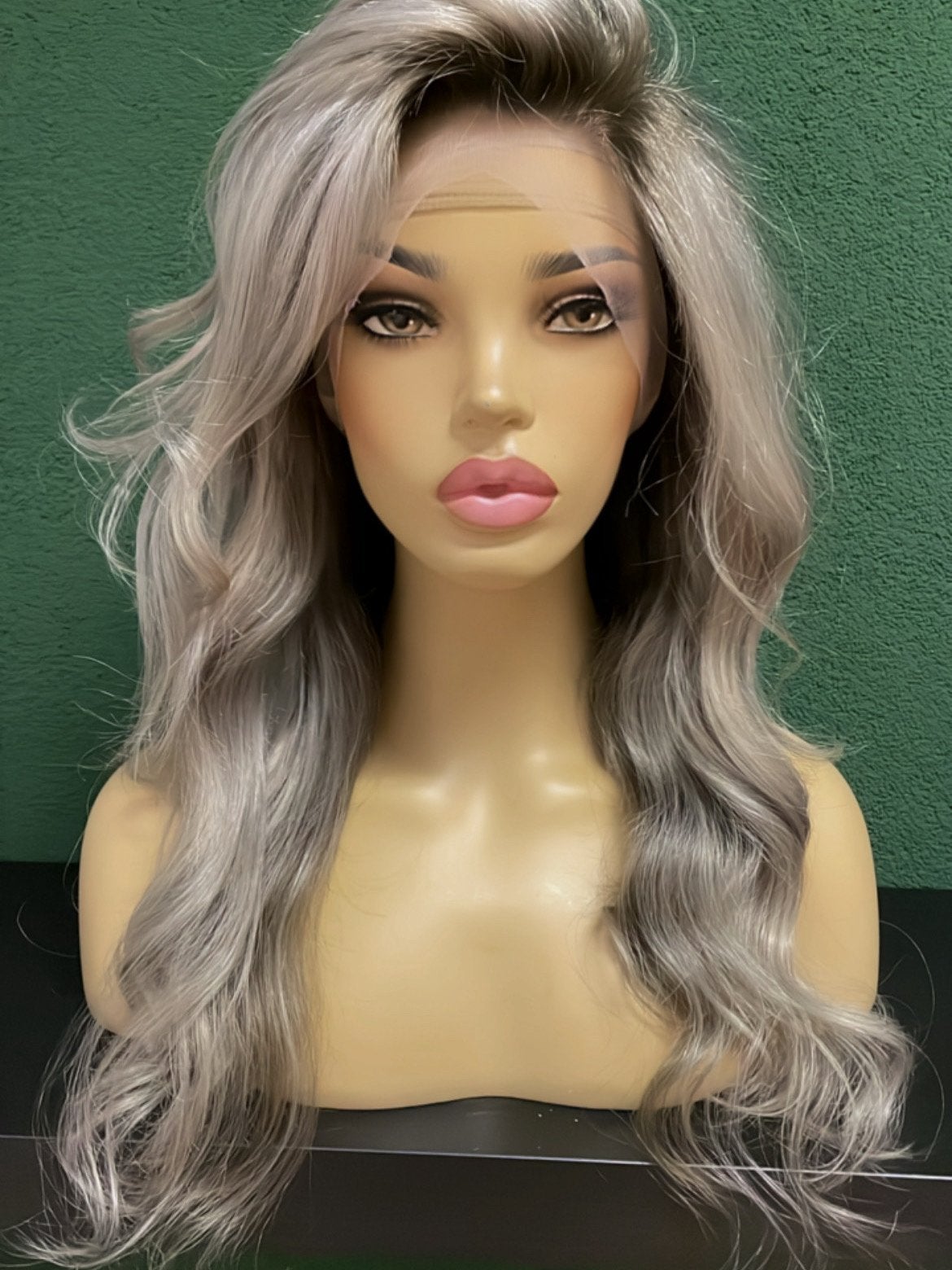 Full lace wig haarwerk pruik, Ophalen of Verzenden, Zo goed als nieuw, Pruik of Haarverlenging