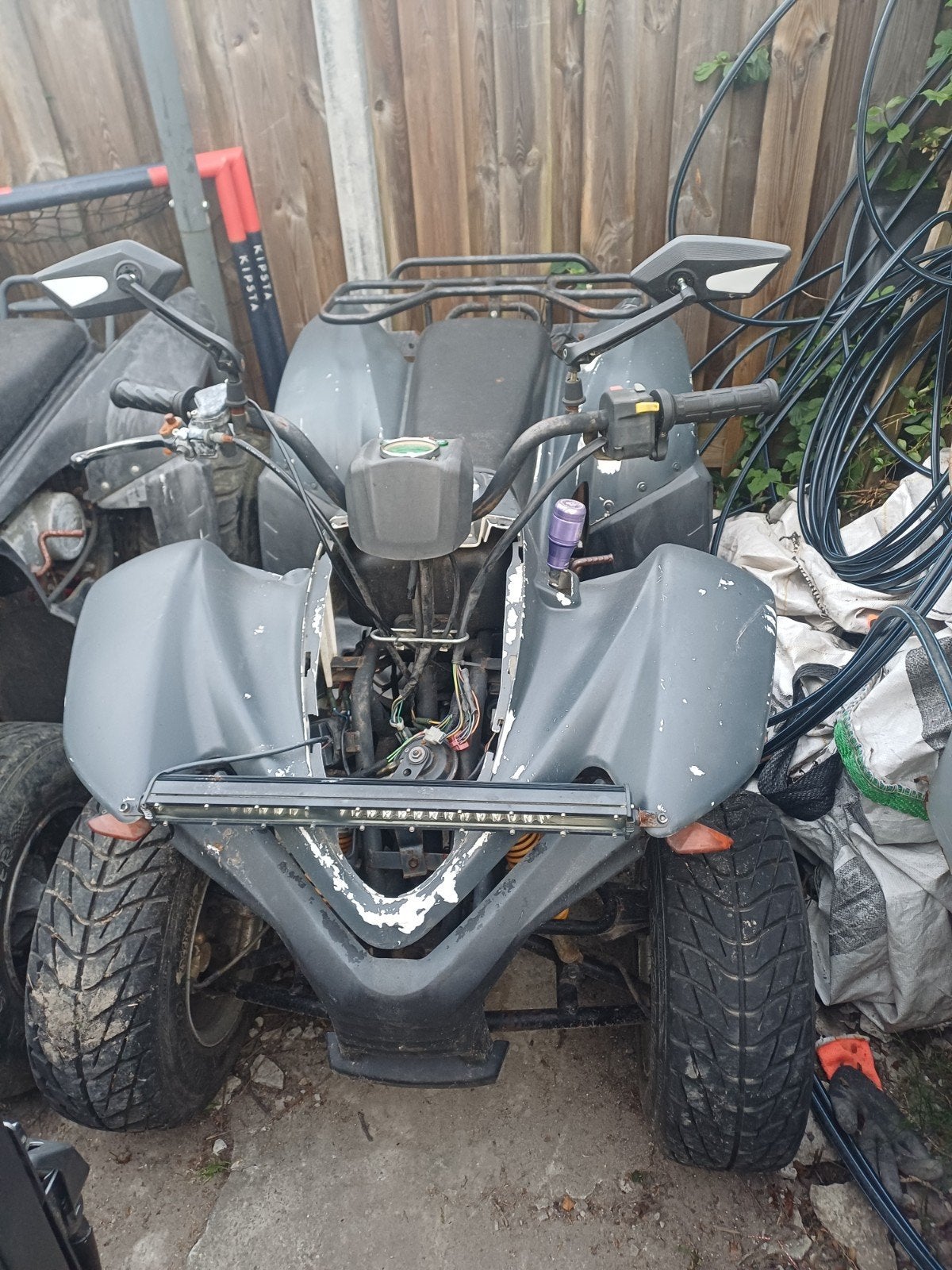 50 SMC Quad - 2 stuks, 1 mist voorlamp/kap, Motoren, Quads en Trikes, Ophalen of Verzenden