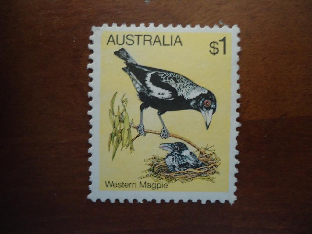 Vogel bij nest Australië 1980, mi. 719 postfris, Ophalen of Verzenden, Postfris, Dier of Natuur