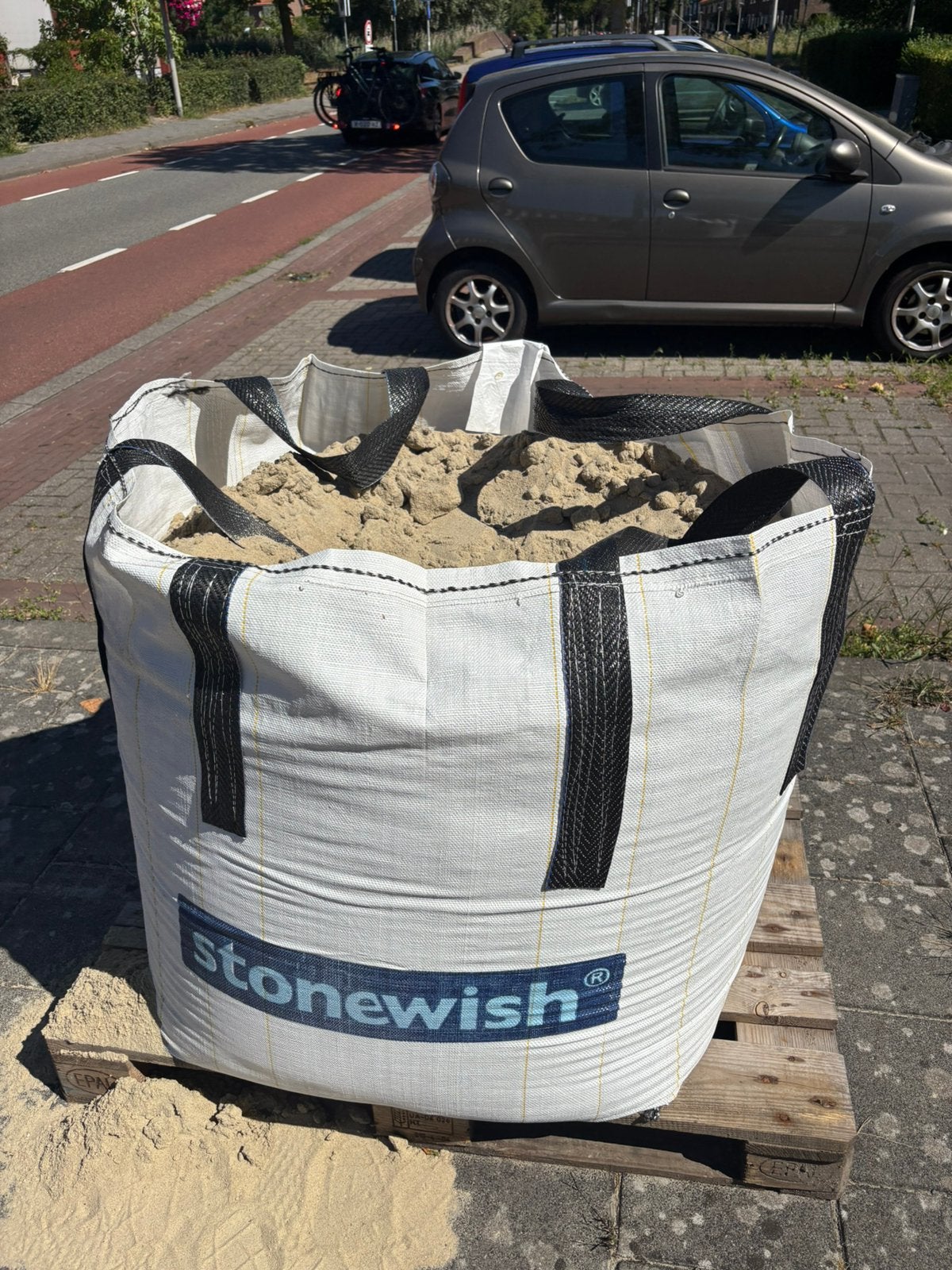 2 Grote zaken legzand, Tuin en Terras, Ophalen, Zo goed als nieuw