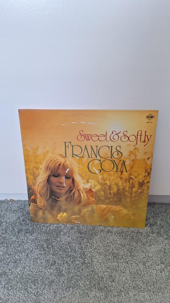 Francis Goya - Sweet & Softly LP (CNA 560.016), Ophalen of Verzenden, Gebruikt, 12 inch