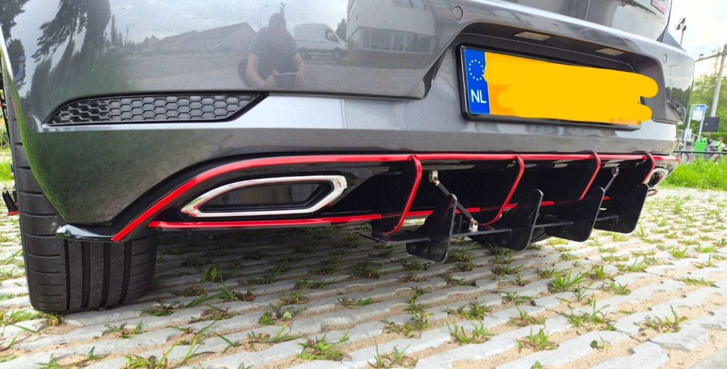 Volkswagen Golf 7 / 7.5 Rline Diffuser , Maxton diffuser, Ophalen, Volkswagen, Bumper