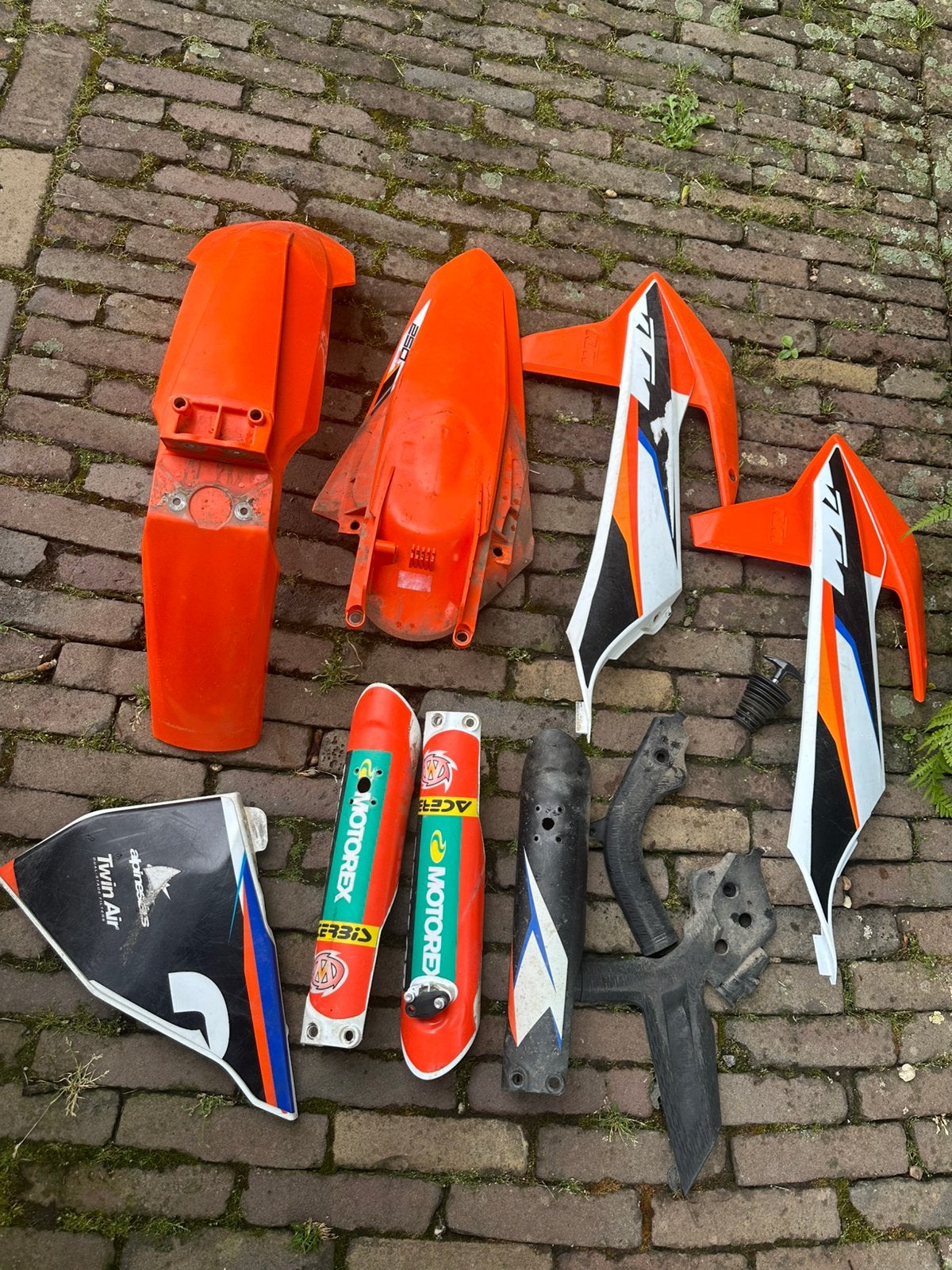 Ktm sx sxf Plastic delen 2019/2022, Ophalen, Gebruikt