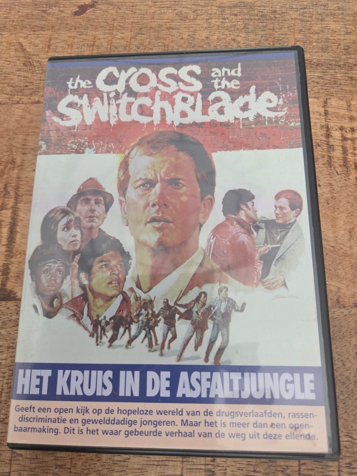 the cross and the switchblade dvd (1970)pat boone, Alle leeftijden, Ophalen of Verzenden, Gebruikt, Actie en Avontuur