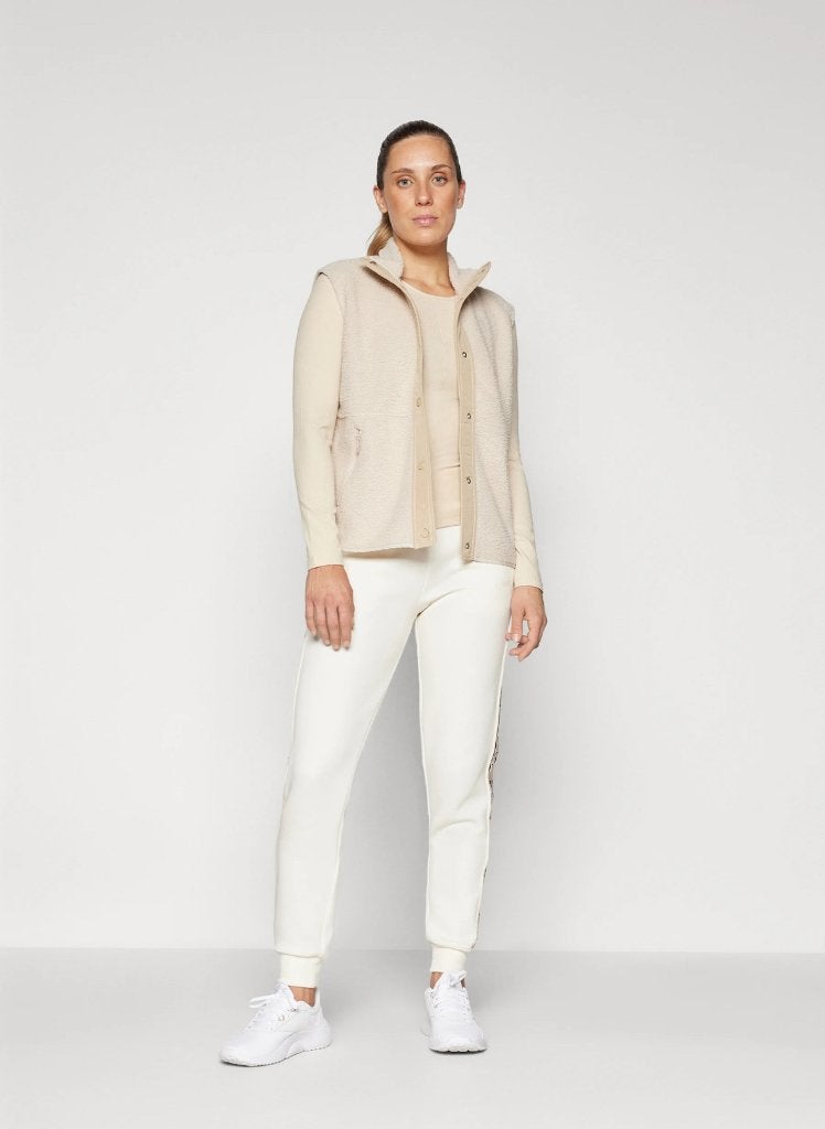 Only play maat S BUTTON WAISTCOAT bodywarmer NIEUW €22,95, Only, Beige, Ophalen of Verzenden, Zo goed als nieuw