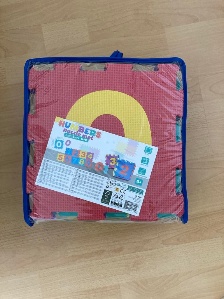 Cijfer Puzzelmat foam baby, Ophalen of Verzenden, Nieuw, Overige merken