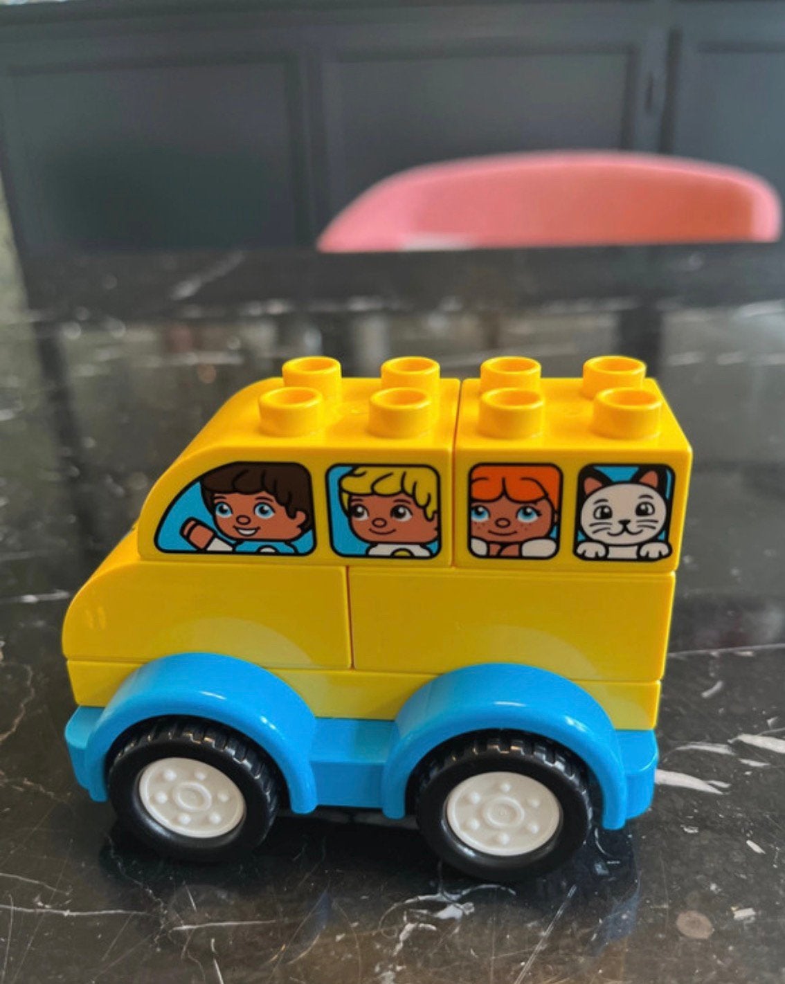 Lego Duplo mijn eerste bus, Ophalen of Verzenden, Zo goed als nieuw, Duplo