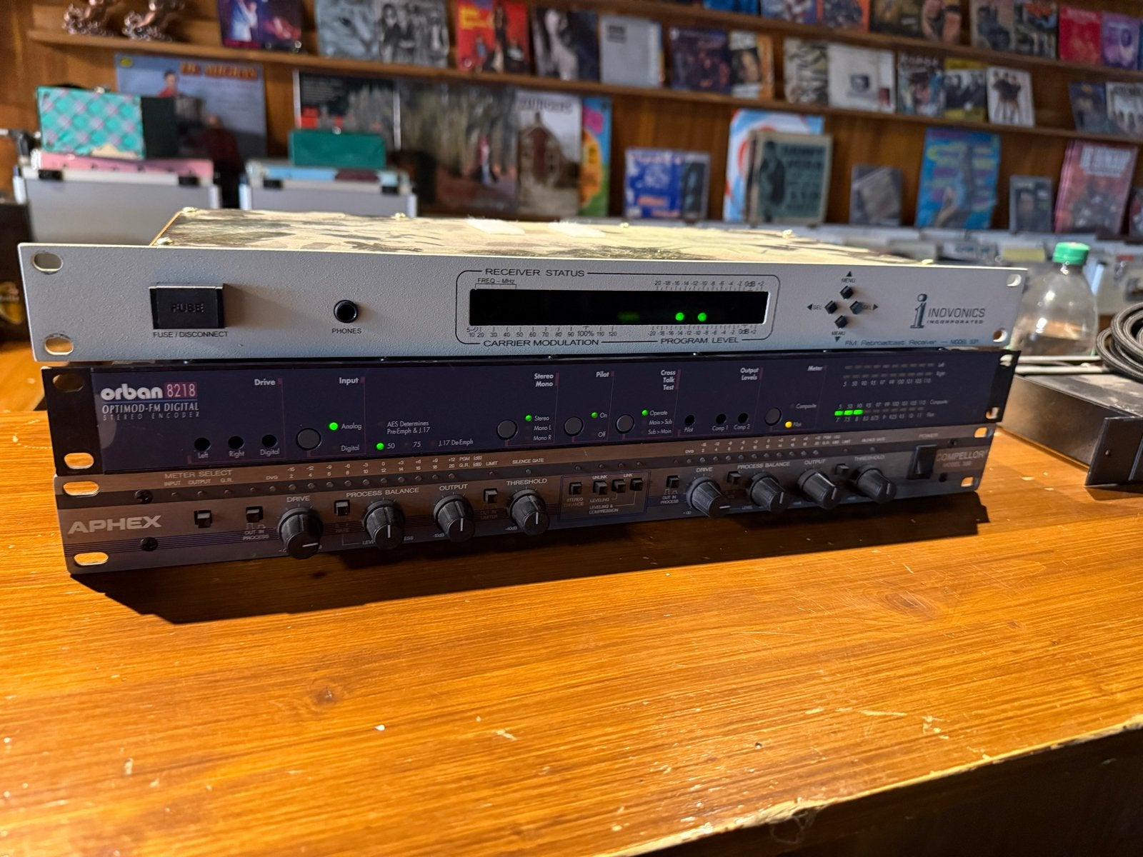 Orban 8218 Optimod-FM Digital Broadcast Processor, Ophalen, Gebruikt, Audio