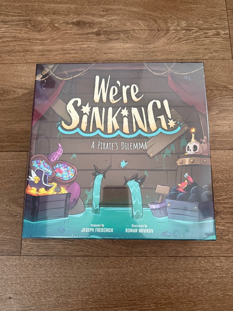 We're Sinking, Verzenden, Zo goed als nieuw