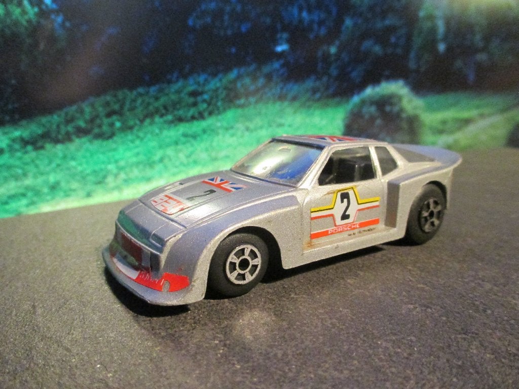 1:40 Porsche 924 Turbo Racing - Polistil, Hobby en Vrije tijd, Modelauto's | 1:43, Ophalen of Verzenden, Gebruikt, Auto, Overige merken