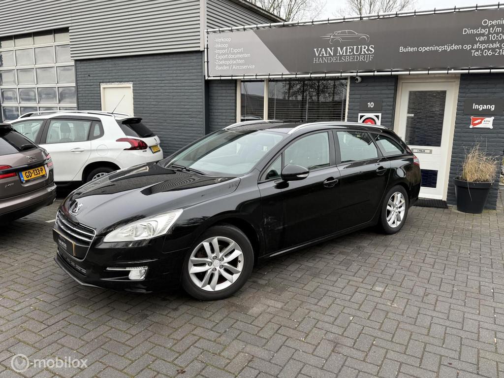 Peugeot 508 SW 1.6 Vti Blue Lease, gearbox shokking , Naviga, Euro 5, Stof, Gebruikt, Zwart