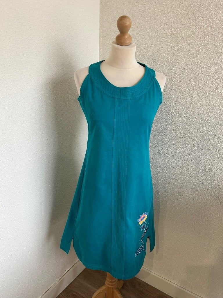 Bakery Ladies maat S turquoise blauwe zomer jurk 3028, Kleding | Dames, Bakery Ladies, Blauw, Zo goed als nieuw, Bakery Ladies