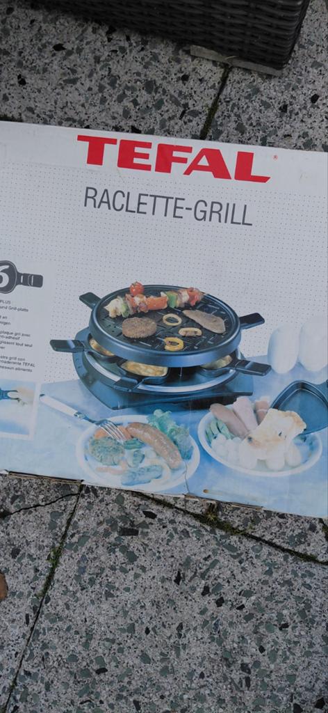 Tefal Raclette-Grill - Zo goed als nieuw, Ophalen of Verzenden, Zo goed als nieuw