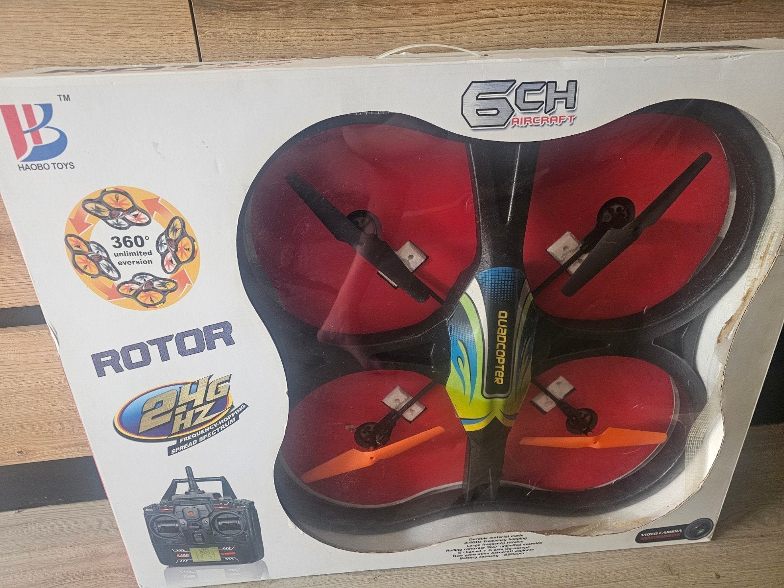 Haobo Toys Rotor 2.4Ghz Quadcopter Drone, Hobby en Vrije tijd, Modelbouw | Radiografisch | Helikopters en Quadcopters, Ophalen of Verzenden