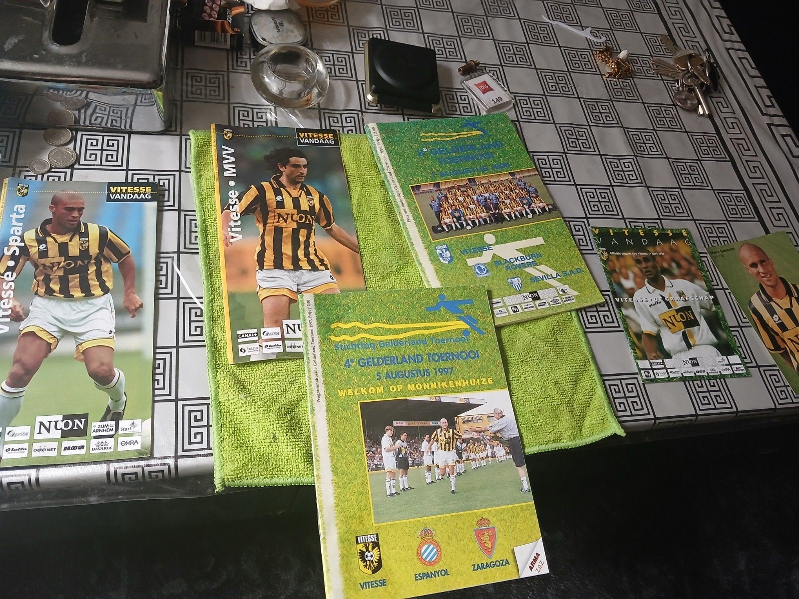 Vitesse Voetbalmemorabilia Jaren '90: Programma's & Kaarten, Ophalen of Verzenden