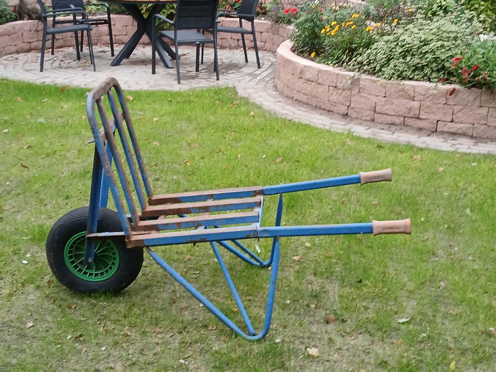 steenkruiwagen, Ophalen, Gebruikt, Handmatig, Eenwielig