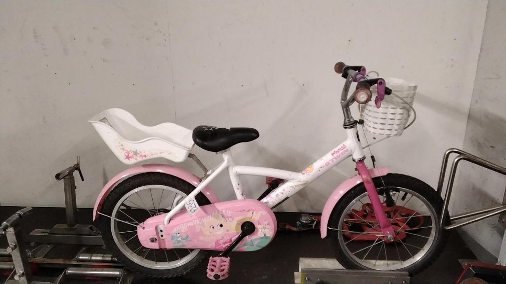 Btwin Princess Meisjesfiets, Ophalen, Terugtraprem, Gebruikt, Handrem
