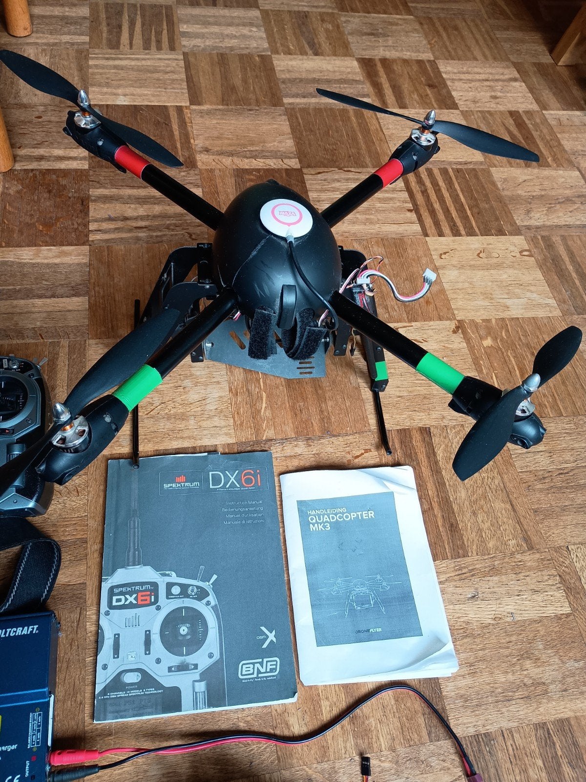 Drone / quadcopter met assecoires, Ophalen, Gebruikt, Quadcopter of Multicopter
