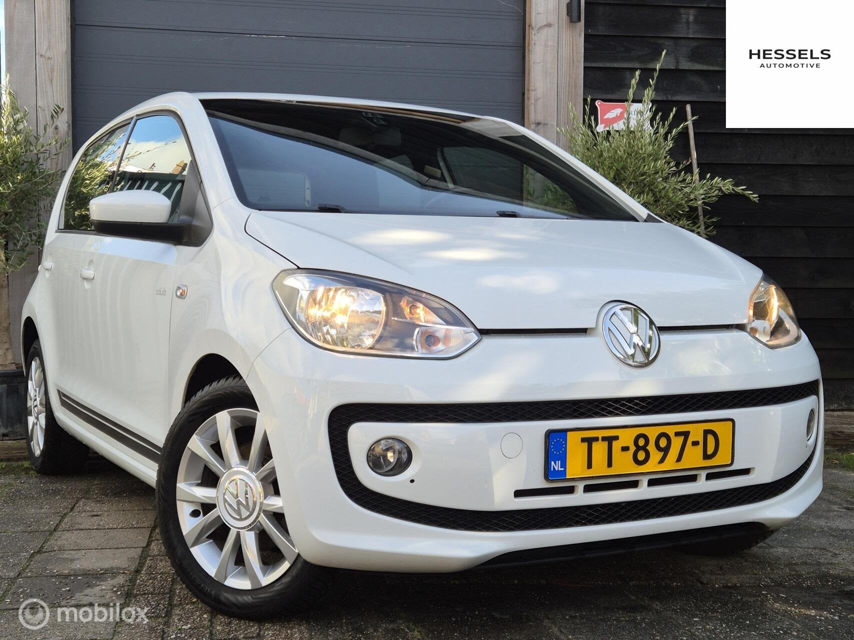 Volkswagen Up! 1.0 CLUB up! 2015 Cruise, Airco, Auto's, Voorwielaandrijving, Euro 5, Gebruikt, Up!