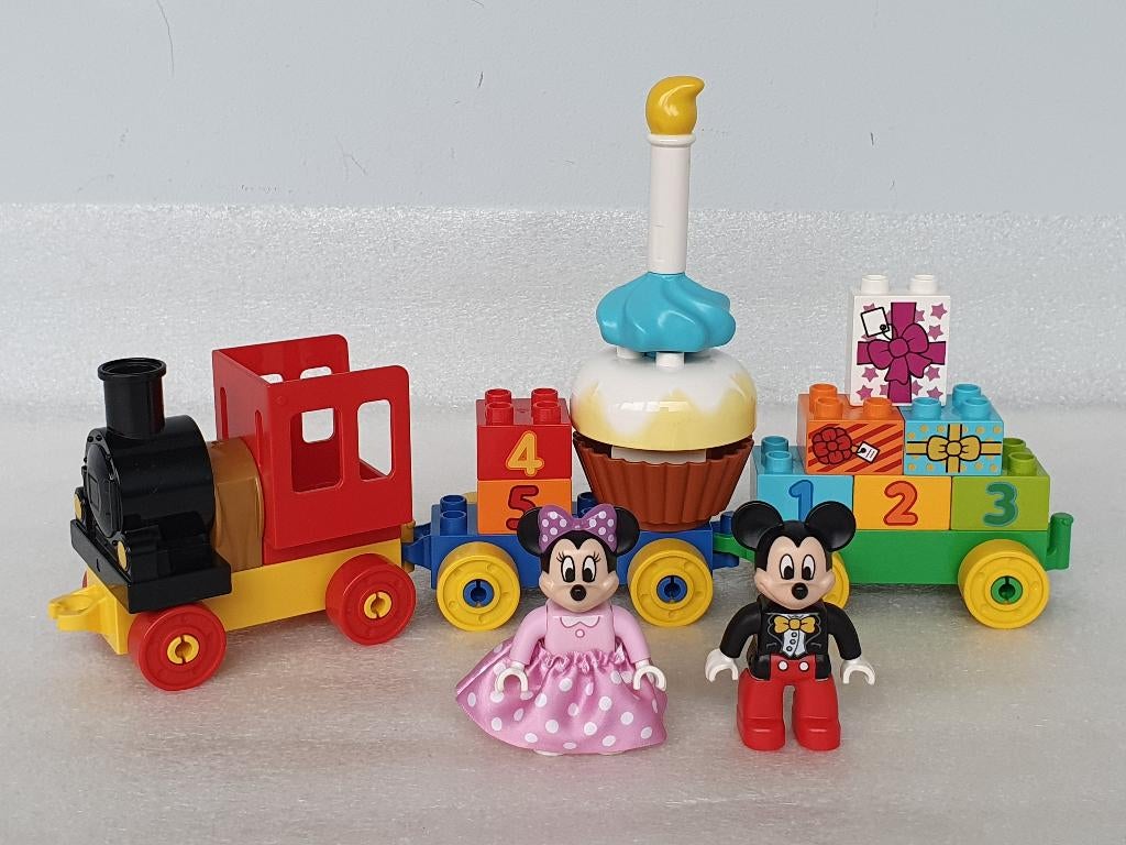Lego Duplo 10597: Mickey & Minnie Verjaardagsoptocht, Ophalen of Verzenden, Gebruikt, Duplo