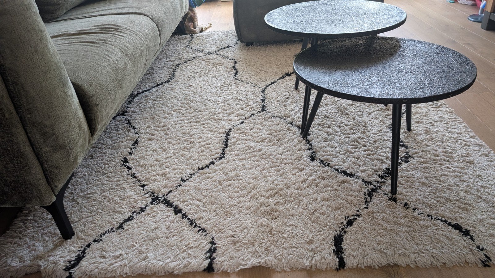 Varamin vloerkleed 160 x 230 cm., Ophalen, Gebruikt, 150 tot 200 cm, 200 cm of meer