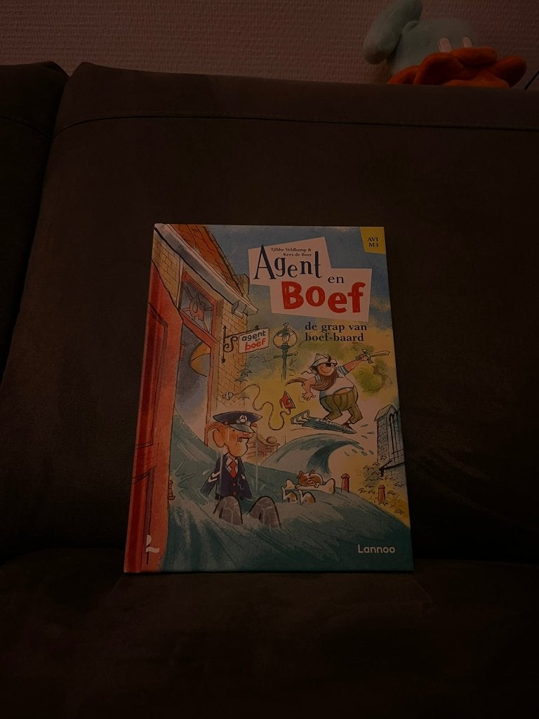 (PABO) Agent en Boef: De grap van boef-baard - AVI M3, Fictie algemeen, Tjibbe Veldkamp & Kees de Boer, Ophalen of Verzenden, Zo goed als nieuw