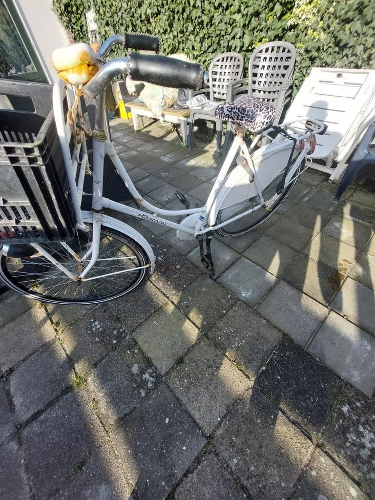 Damesfiets met voordrager - opknapper, Fietsen en Brommers, Fietsen | Dames | Damesfietsen, Ophalen of Verzenden