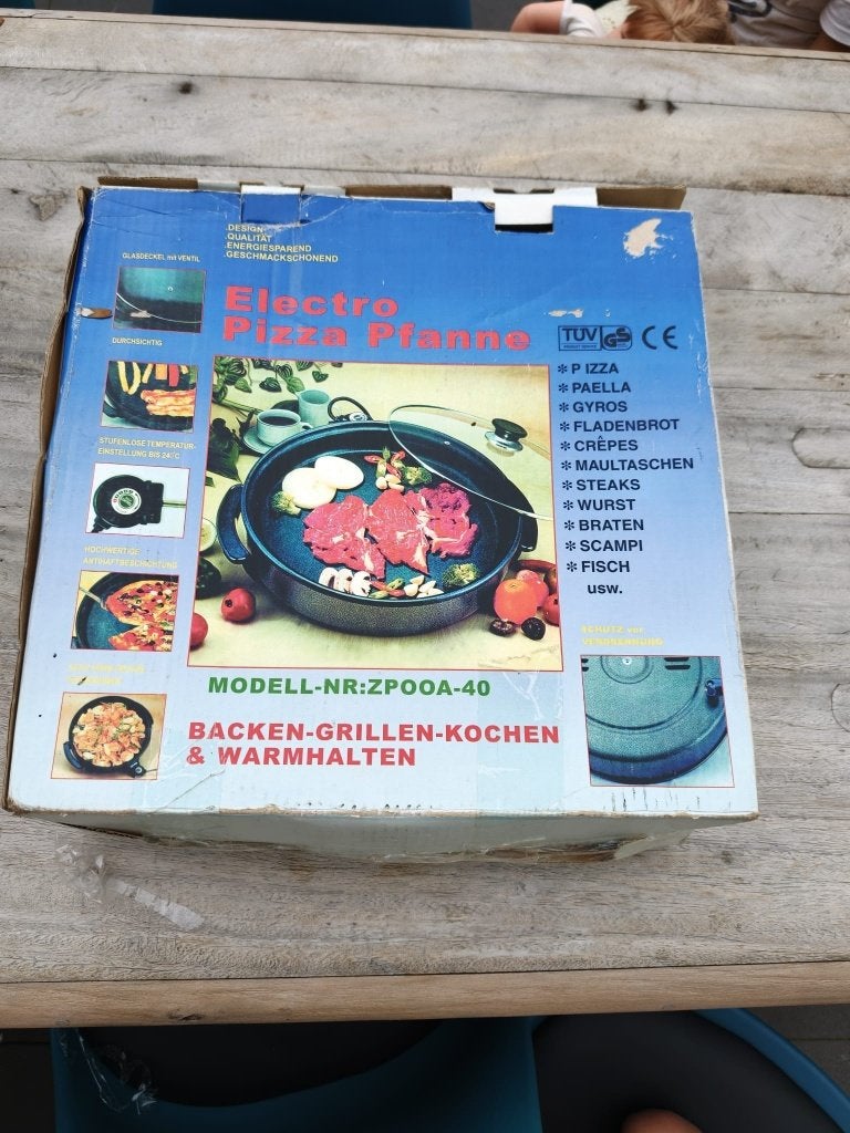 Pizzapan, Ophalen, Zo goed als nieuw, Overige typen