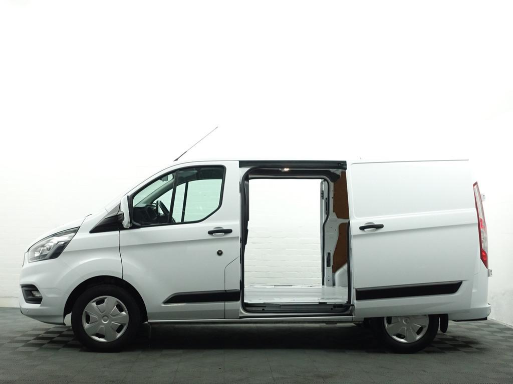 Ford Transit Custom 320 2.0 TDCI Euro 6 Aut- 2x Schuifdeur,, Auto's, Stof, Gebruikt, 4 cilinders, Met garantie (alle)