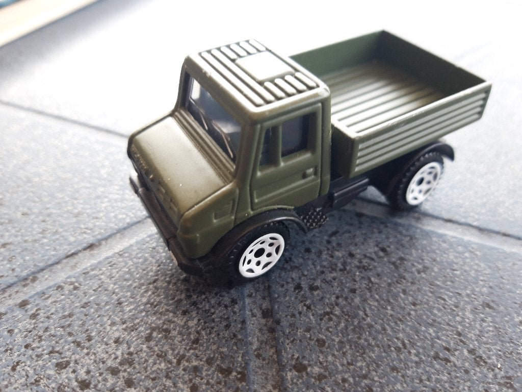 Unimog militair - SIKU, Ophalen of Verzenden, Zo goed als nieuw, Bus of Vrachtwagen