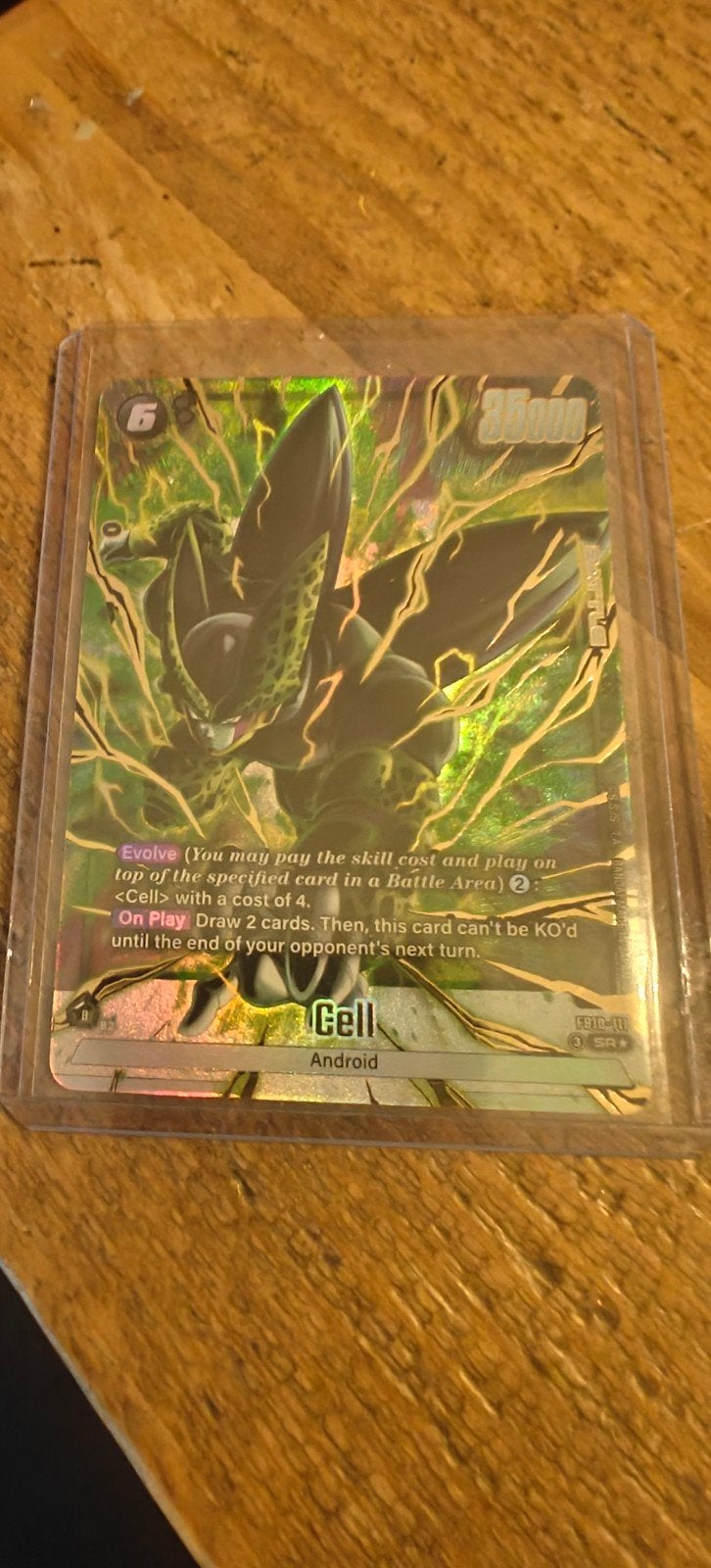 Dragon Ball Super Card Game: Cell FB10-111 SR*, Ophalen of Verzenden, Nieuw, Losse kaart, Foil