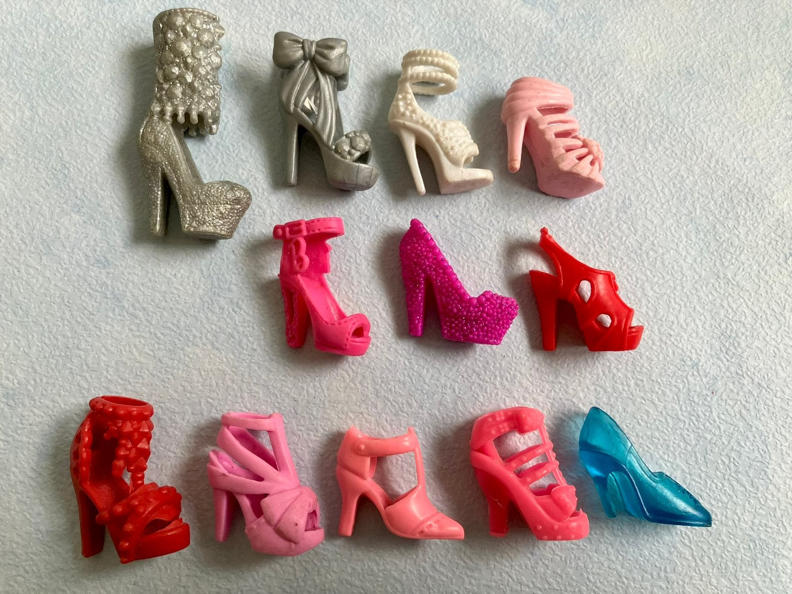 Barbie eenling schoentjes Mattel en andere, Ophalen of Verzenden, Gebruikt