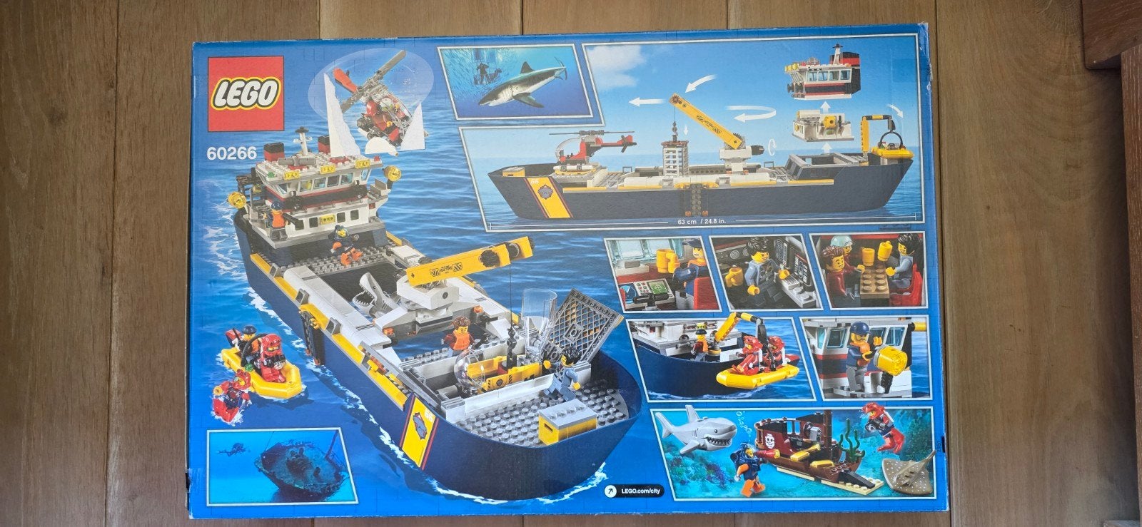 LEGO City Oceaan Onderzoeksschip 60266, Ophalen of Verzenden