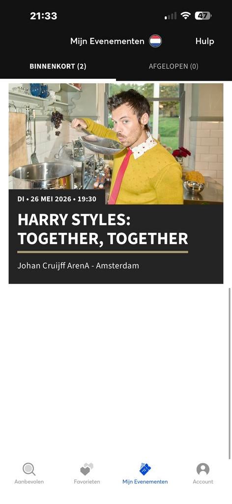 Harry Styles, Drie personen of meer