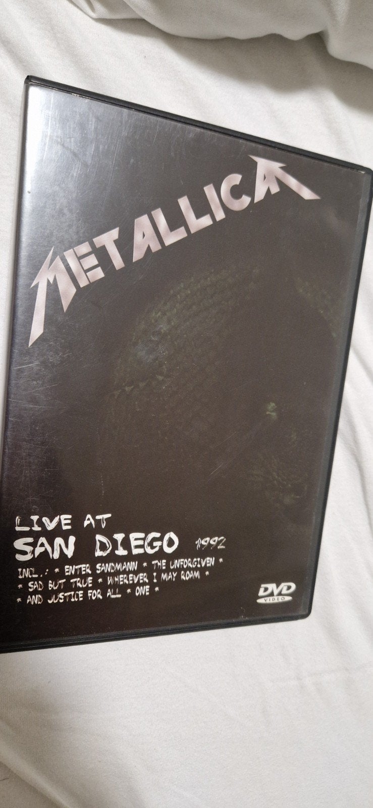 Metallica: Live at San Diego 1992 DVD, Ophalen of Verzenden, Concert, Vanaf 12 jaar, Gebruikt