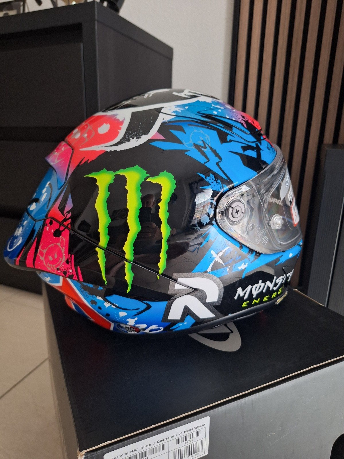 HJC RPHA 1 Fabio Quartararo #20 Le Mans Edition replicahelm, Dames, HJC, Ophalen of Verzenden, Integraalhelm