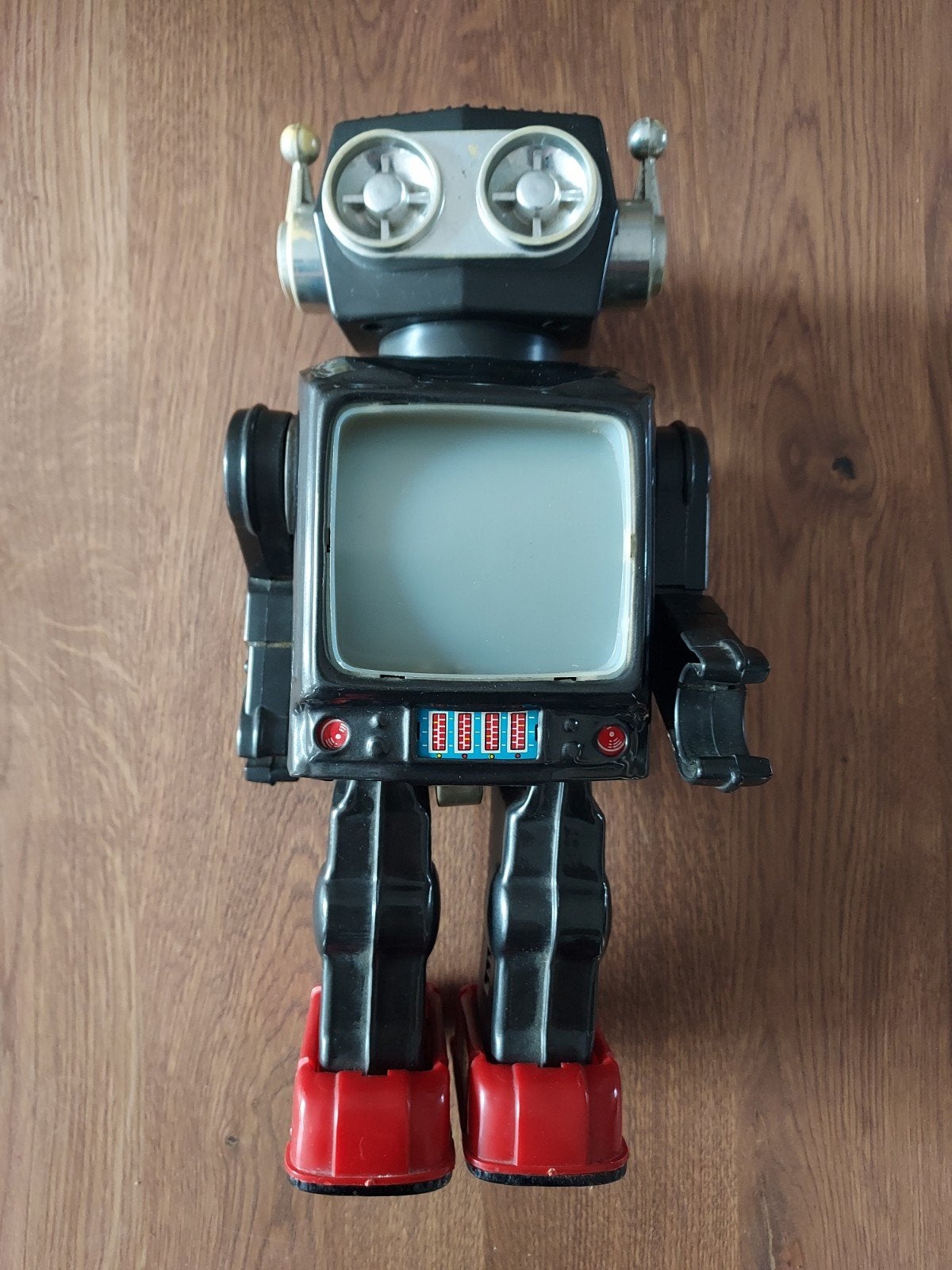 Vintage Robot Speelgoed - Uniek Verzamelobject, Verzamelen, Speelgoed, Ophalen of Verzenden, Gebruikt
