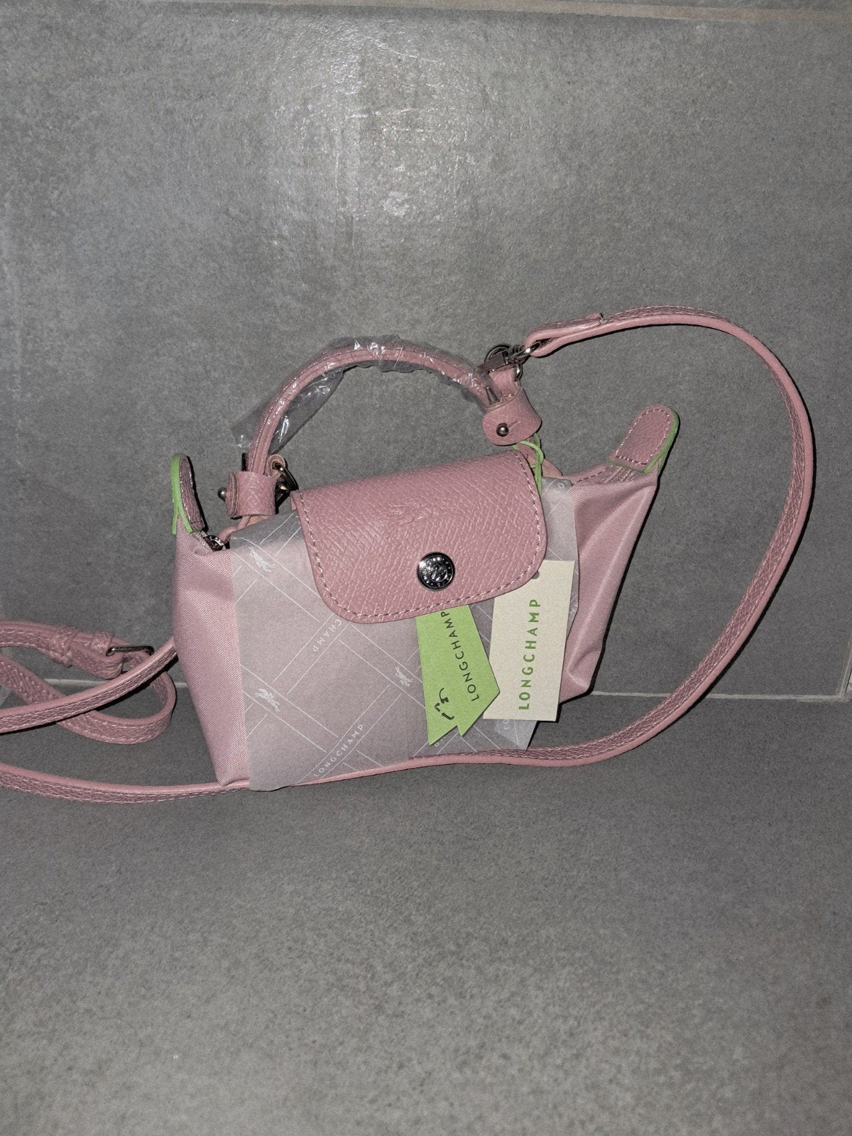 Longchamp mini tasje roze - 17x5,5x15 cm, Verzenden, Nieuw, Roze, Schoudertasje