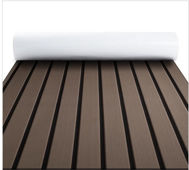 Terra Eva foam teak, bootvloer 240x60x0.6 cm AANBIEDING !!!, Watersport en Boten, Accessoires en Onderhoud, Ophalen of Verzenden