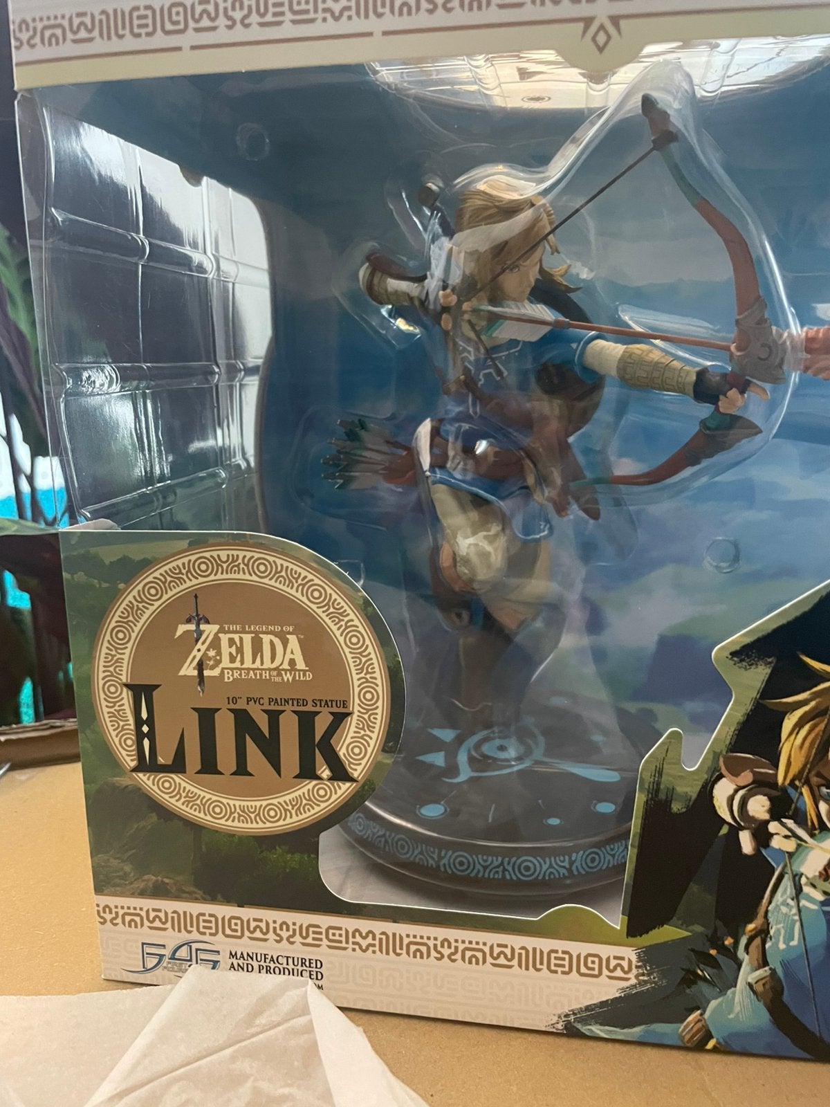 Legend of Zelda Breath of the Wild Link statue, Verzamelen, Ophalen of Verzenden, Nieuw