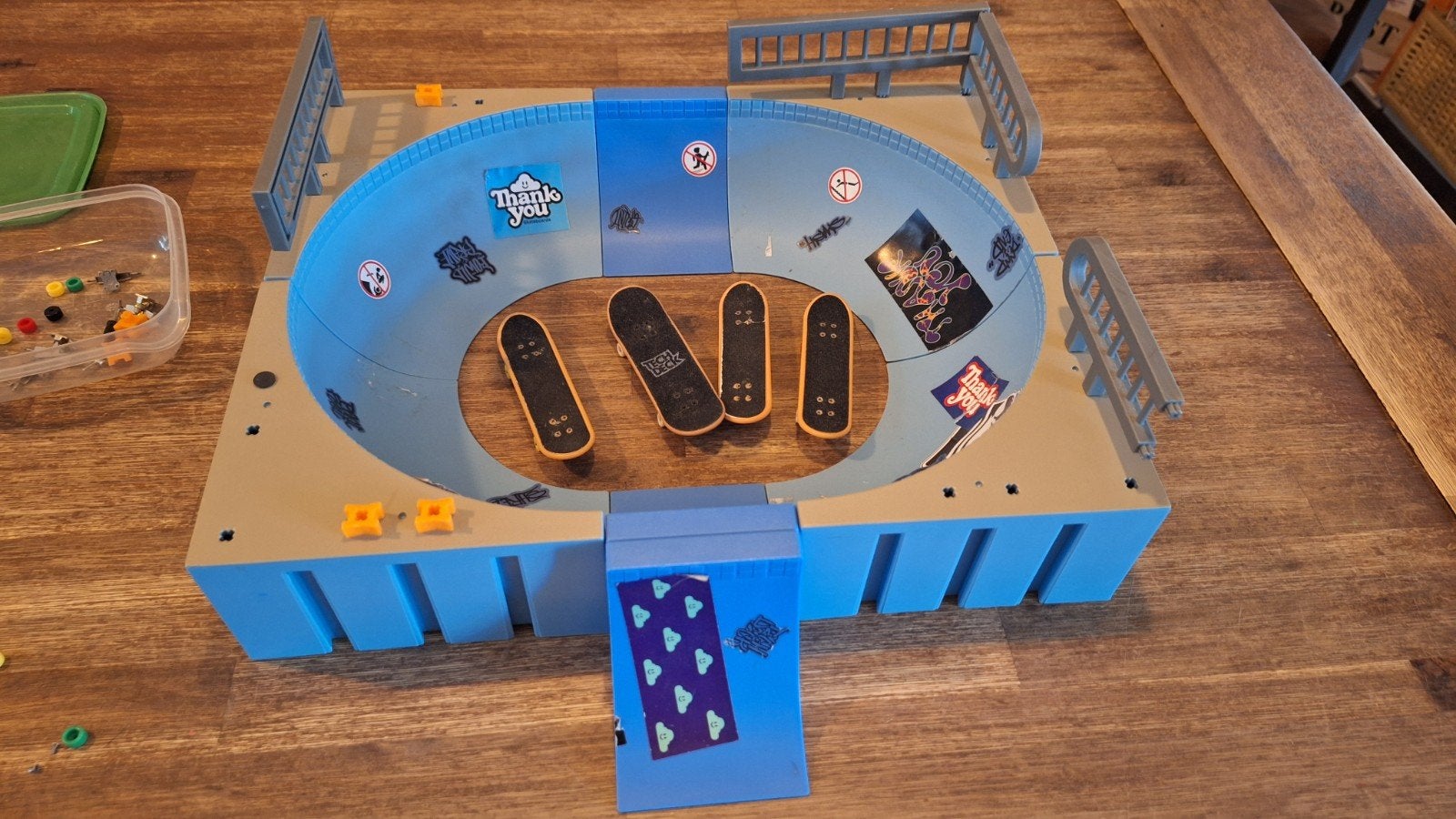 Tech Deck Vingerskateboard met Skatepark en Accessoires, Ophalen, Gebruikt, Jongen of Meisje