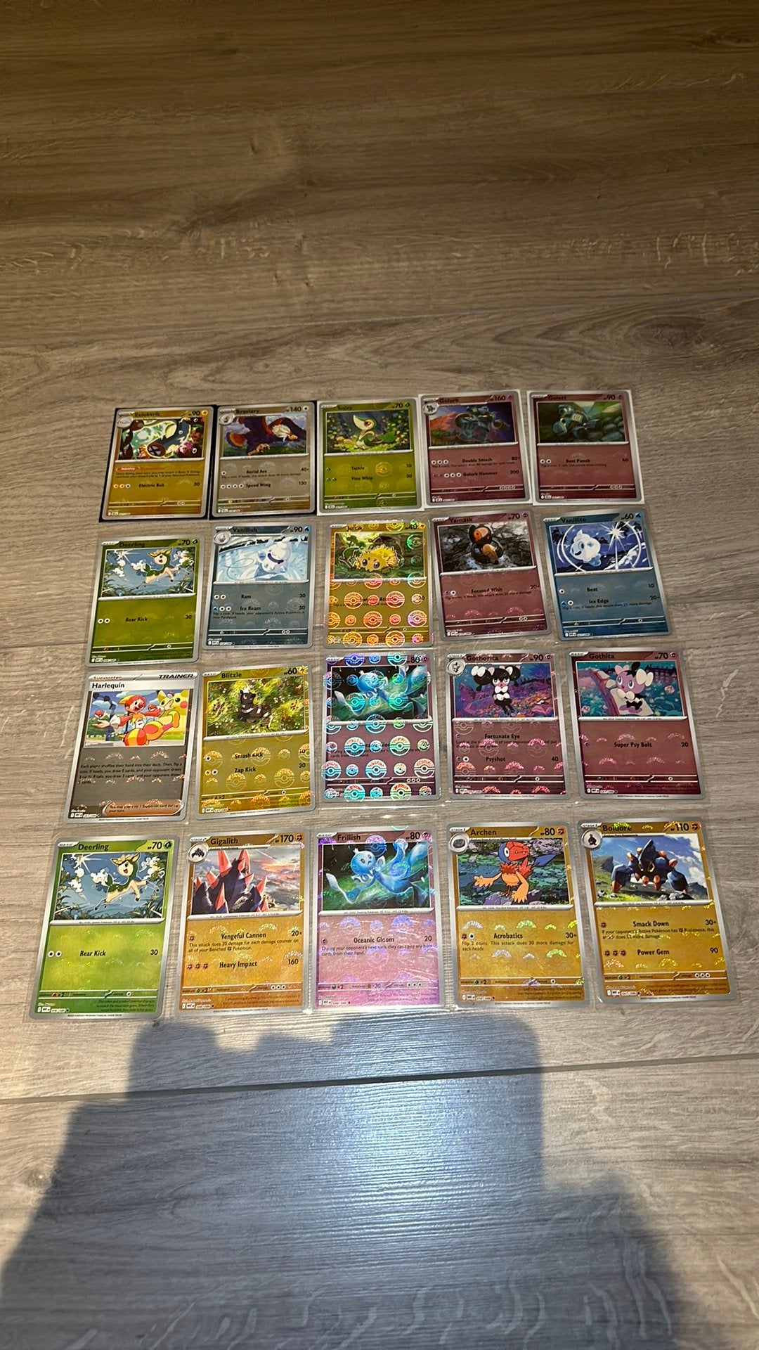 20 Pokeball kaarten - Black Bolt / White Flare, Ophalen of Verzenden, Zo goed als nieuw