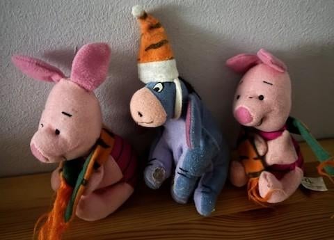 McDonalds 3x  The Tigger movie 2000 poppetjes, Ophalen of Verzenden, Overige figuren, Zo goed als nieuw, Beeldje of Figuurtje