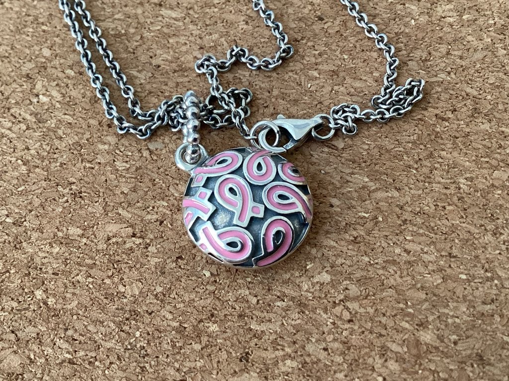 Pandora ketting met hanger nieuw zilver, Met hanger, Verzenden, Nieuw, Zilver