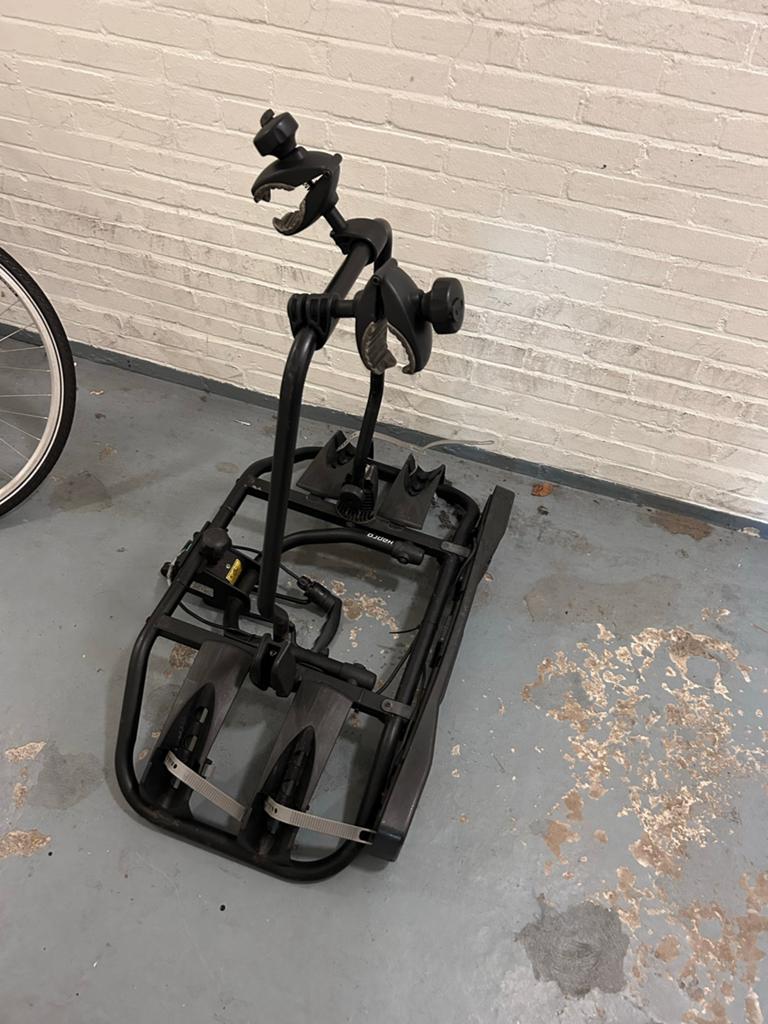 Hapro fietsendrager voor 2 fietsen - functioneel, Auto diversen, Fietsendragers, Ophalen, 2 fietsen, Gebruikt, Trekhaakdrager