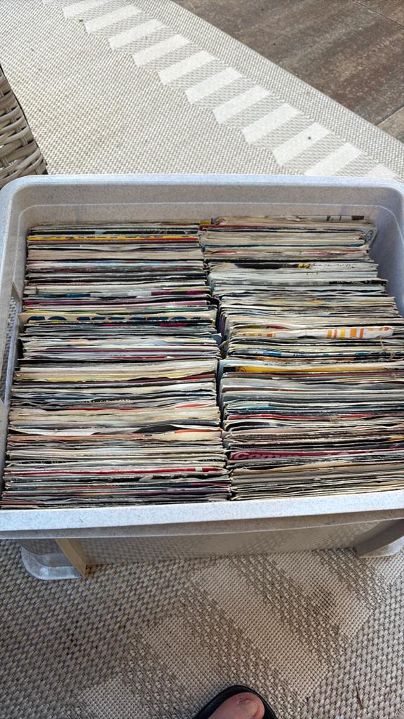 Diverse elpee’s en single’tjes vinyl (een paar honderd ), Ophalen, Zo goed als nieuw, Overige formaten
