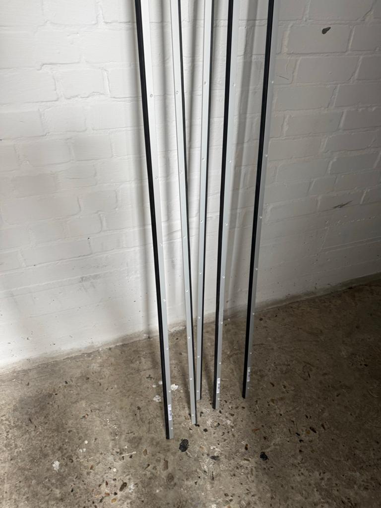 ELLEN opbouw tochtprofiel aluminium ARP+ 220 cm, Doe-het-zelf en Verbouw, Overige materialen, Nieuw, Minder dan 5 m², Ophalen