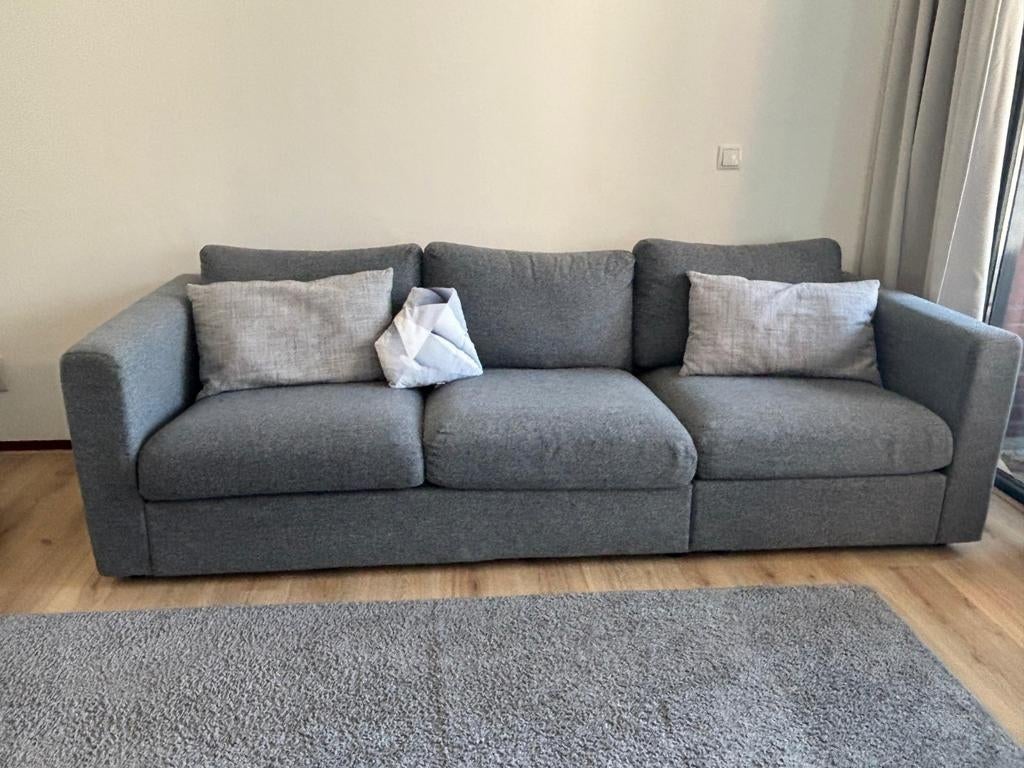 IKEA Vimle 3 Seater Sofa, Driepersoons, 75 tot 100 cm, Ophalen of Verzenden, Zo goed als nieuw